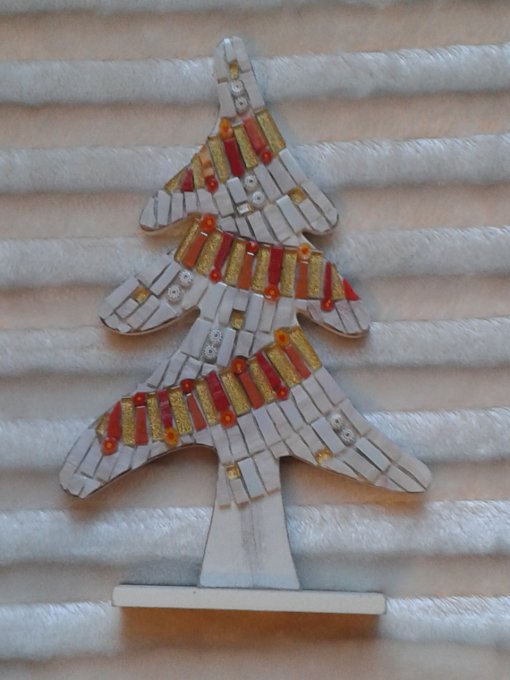 Sapin de noël blanc 