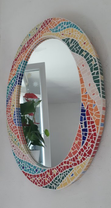 Miroir ovale Gaudi